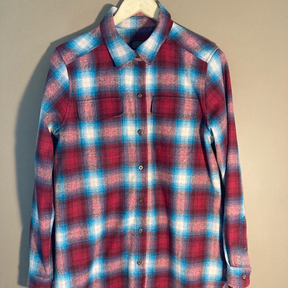 Pendleton plaid button-down shirt